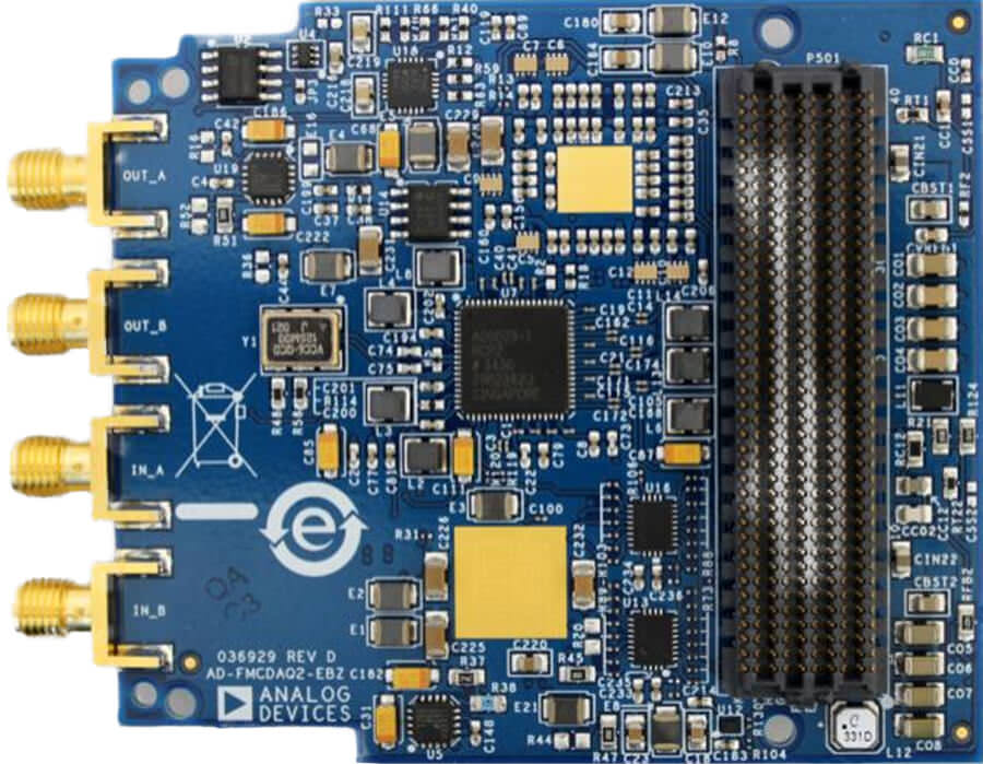 fmcda12 evaluation board