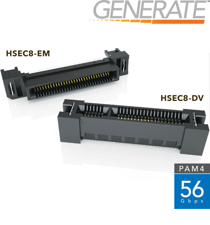 High-Speed 0.80 mm Pitch Edge Card