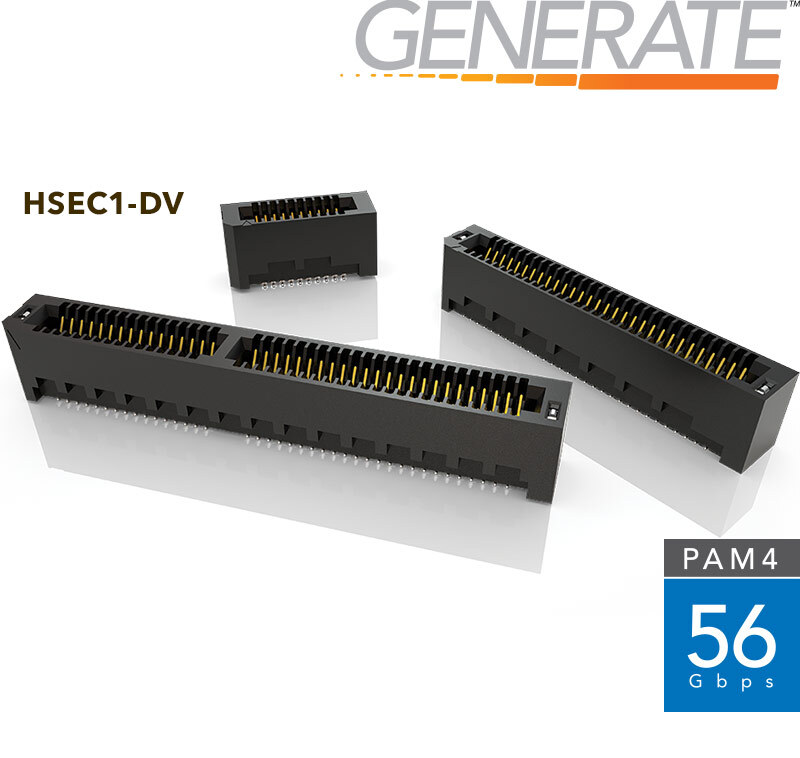 High-Speed 1.00 mm Pitch Edge Card