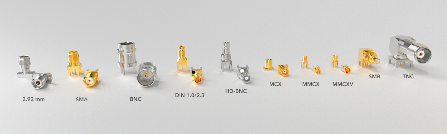 Precision RF Board Connectors