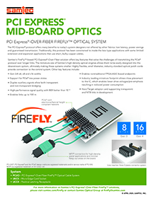 PCIe® Over FireFly™ eBrochure