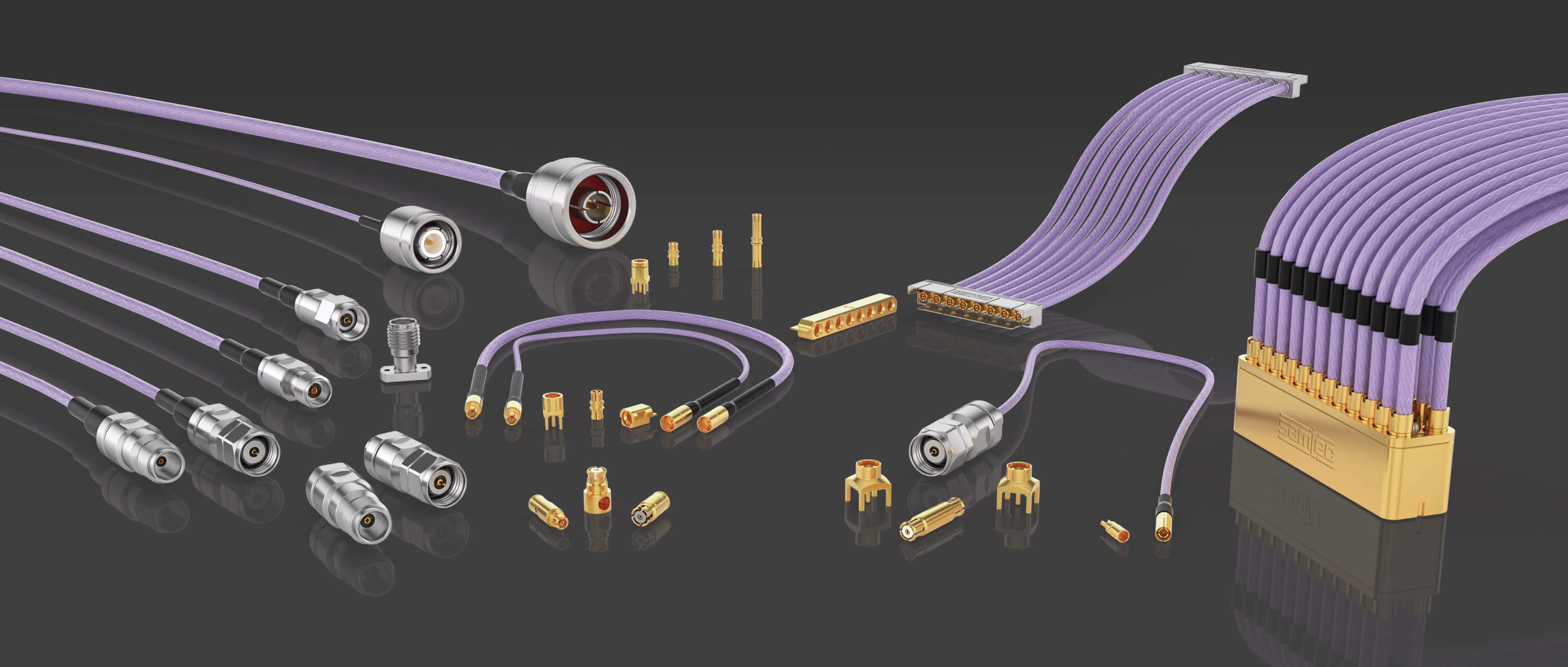Cable Assemblies, Board & Cable Connectors