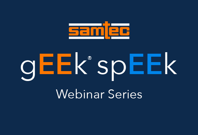 gEEk spEEk SI Webinar Series