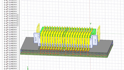 Samtec & Ansys 3D SI Models