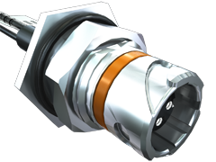 AccliMate™ IP68 Sealed Circular Panel Assembly, Receptacle, 12 mm Shell