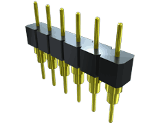 .100"  High-Temp Single Row, Screw Machine Terminal Strip