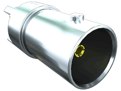 75 Ohm BNC Jack, Through-hole