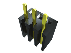 .100" Bottom Entry Socket Strip