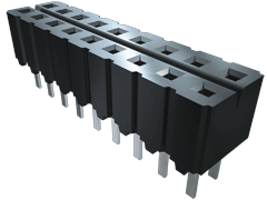 .100"  Closed Entry Low Profile Socket Strip