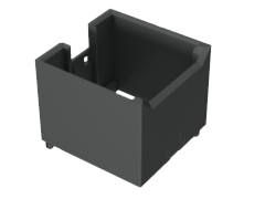 Vertical Latching Shroud for ExaMAX® Backplane Cable Socket