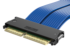 0.80 mm Edge Card Twinax Cable Assembly