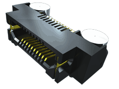 0.80 mm Edge Rate® Rugged High Speed Socket, Right-Angle