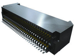 0.80 mm Eye Speed® I/O Right-Angle Edge Rate® Receptacle