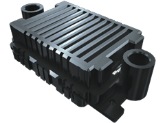 2.00 mm x 1.20 mm HD Mezz Rugged, High-Density Open-Pin-Field Array Socket