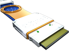 0.635 mm Eye Speed® HD High-Speed High-Density I/O Cable Assembly