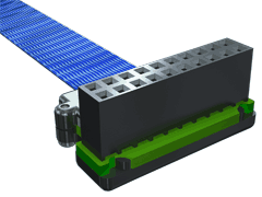 .100" JTAG Ribbon Coax Cable Assembly