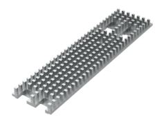 Double Density Flyover® QSFP Cable System Heat Sink
