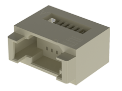1.00 mm Micro Mate™ Double Row Discrete Wire Cable Assembly Housing, Terminal
