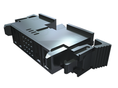 5.00 mm Power Contacts/ 2.00 mm Signal Contacts PowerStrip™/30 A Discrete Wire Combo Cable Housing