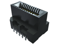 0.80 mm Mini Edge Card Connector, Vertical Press-Fit