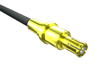 50 Ohm MMCX High-Vibration Jack or Plug, Cable Termination