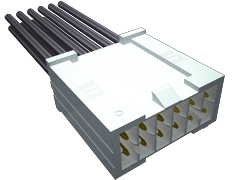 .100" Mini Mate® Double Row Discrete Wire Cable Assembly, Terminal