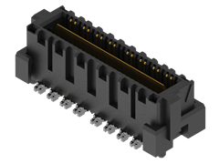 0.635 mm Q2™ High-Speed Rugged Ground Plane Terminal Strip, Differential Pair