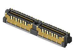 0.635 mm Q2™ Shielded Ground Plane Terminal Strip