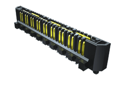 0.80 mm Q Rate®  High-Speed Ground Plane Slim Body Terminal Strip, Differential Pair