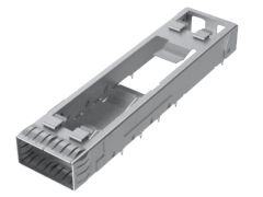 Double Density Flyover® QSFP Cable System Cage