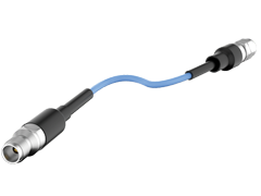 50 Ohm .085" Diameter RF 50 GHz Cable Assembly