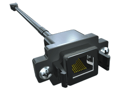 AccliMate™ IP68 Sealed Rectangular Ethernet Panel Cable Assembly