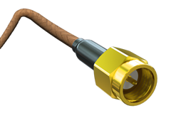 50 Ohm RF Cable Assembly, Double Shielded RG 316 Cable