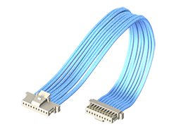 Micro Mate™ Single Row Discrete Wire Cable Assembly, Teflon™ Fluoropolymer Wire, 1.00 mm Pitch