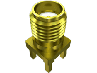 50 Ohm SMA Jack Board Connector