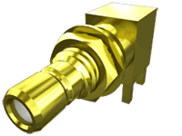 50 Ohm SMB Jack, Through-hole