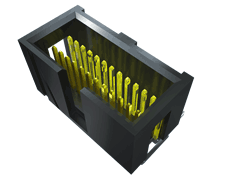 .050" X .100" Shrouded Terminal Strip