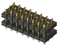 Flexible Board Stacking Header, 2.00 mm Pitch