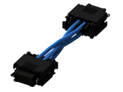 2.00 mm mPOWER® Ultra Micro Power Discrete Wire Cable Assembly, Teflon™ Fluoropolymer Wire, Socket