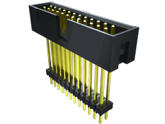 .100" Shrouded Elevated Terminal Strip, Cable Mate